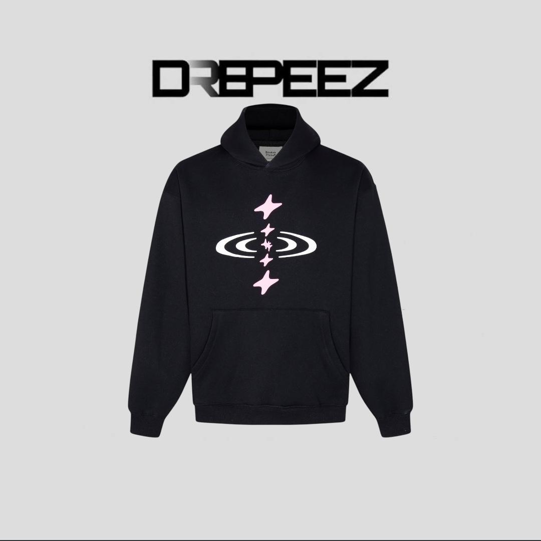 BROKEN PLANET logo-print Hoodie