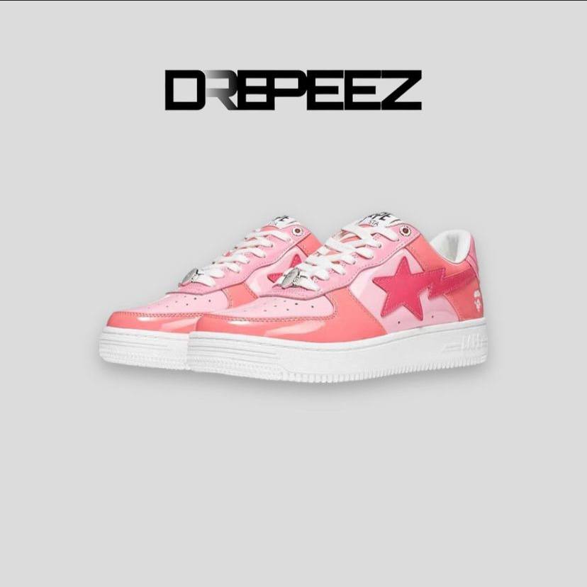 Bape Sta Low Color Camo Combo Pink