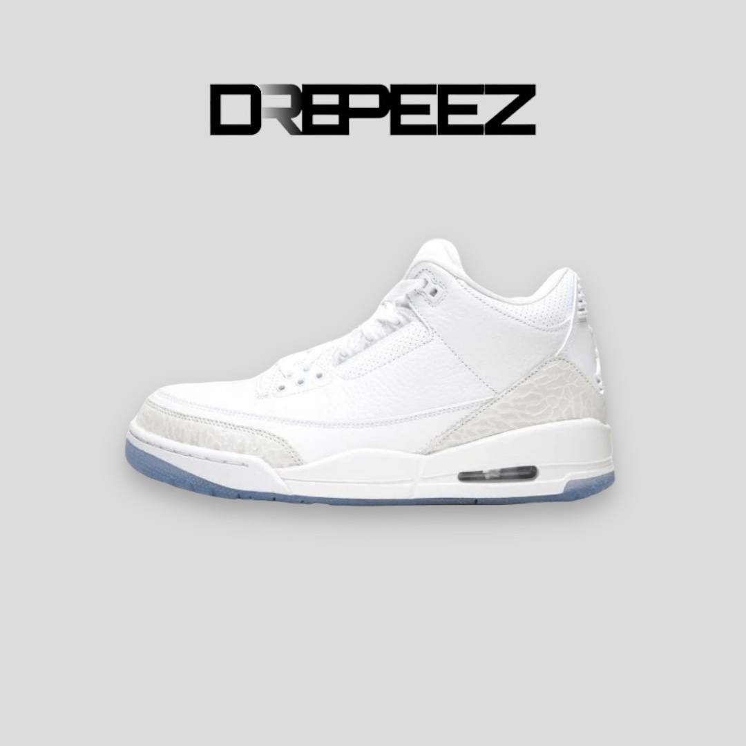 AIR JORDAN 3 RETRO "Pure White"