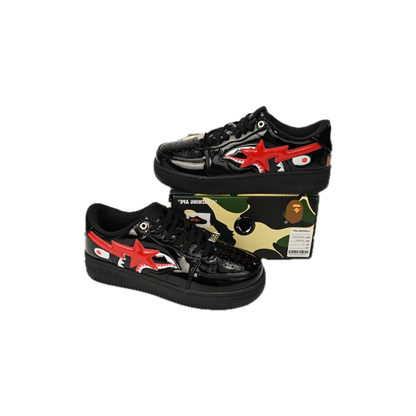 Bapesta Low M2 'Shark Face - Black'