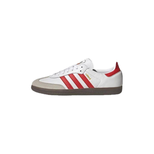 Samba OG Suede-Trimmed Leather Sneakers