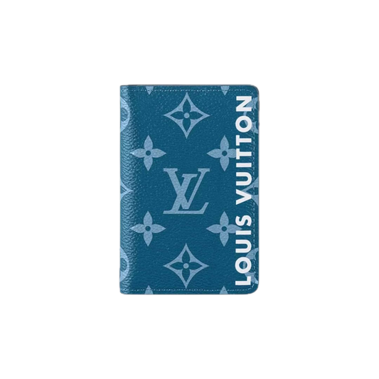 Louis Vuitton Pocket Organizer Atlantic Blue/Monogram