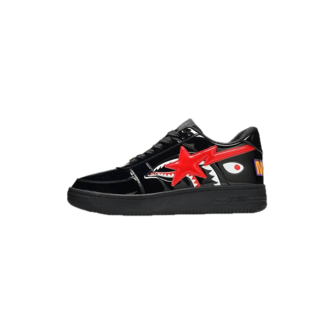 Bapesta Low M2 'Shark Face - Black'