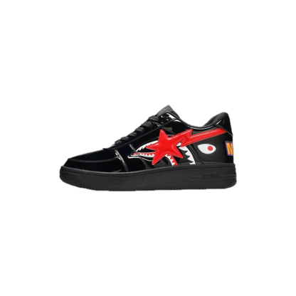 Bapesta Low M2 'Shark Face - Black'