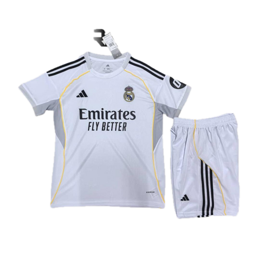 Real Madrid Youth Home Kit 25/26