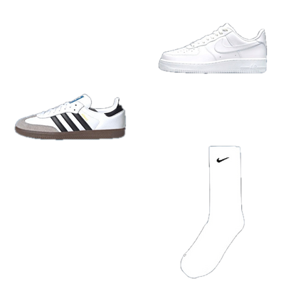Footwear Fusion Pack white
