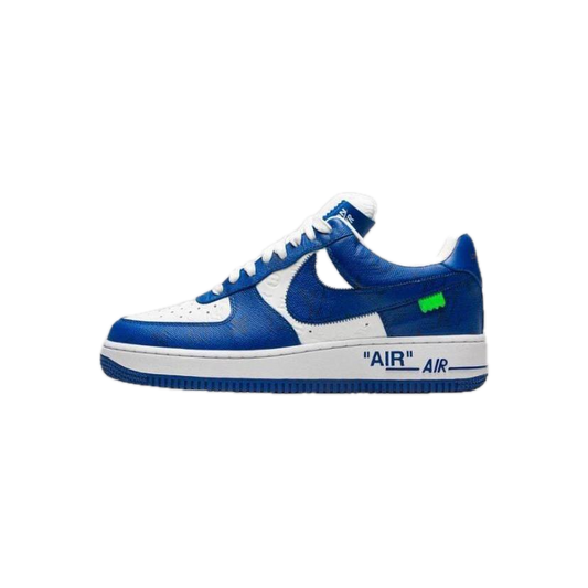 Louis Vuitton Nike Air Force 1 Low By Virgil Abloh White Royal