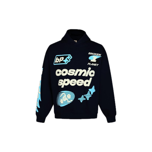 BROKEN PLANET logo-print Hoodie