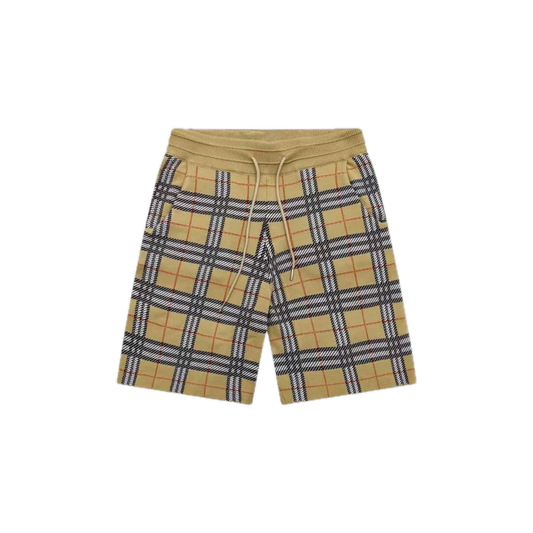 Burberry Checked Jersey Shorts