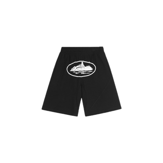 Corteiz OG Alcatraz Shorts Black