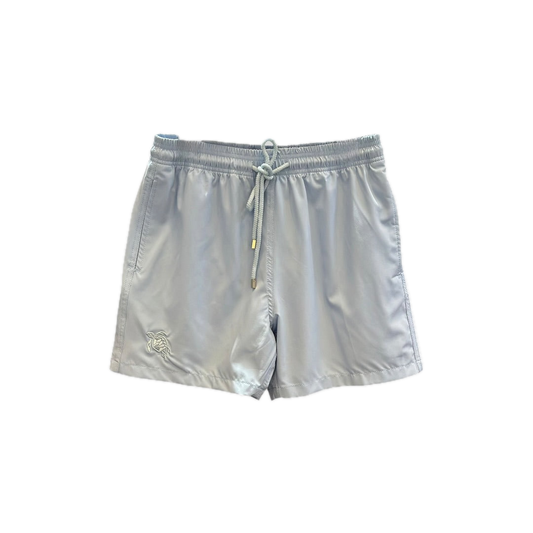 Shorts Vilebrequin Praia Masculino Slim Tactel Cinza Claro