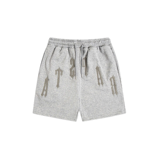 Shorts Casuais Trapstar Com Letras Bordadas