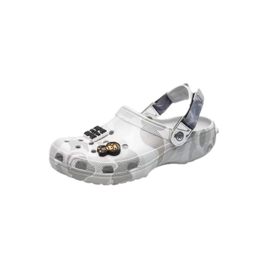 bathing ape crocs