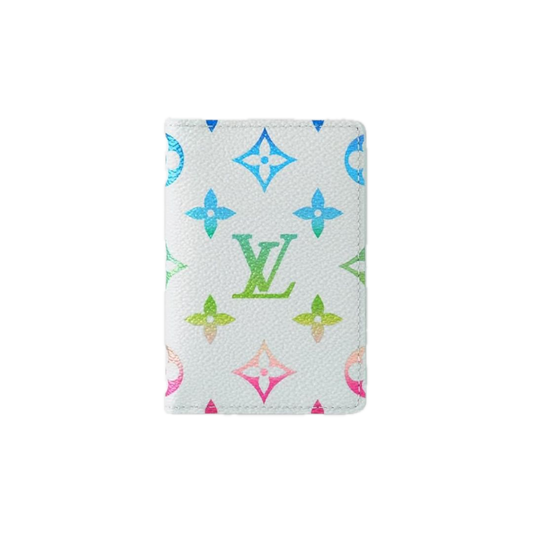 Pocket Organizer Gradient Monogram Silver/Multicolor