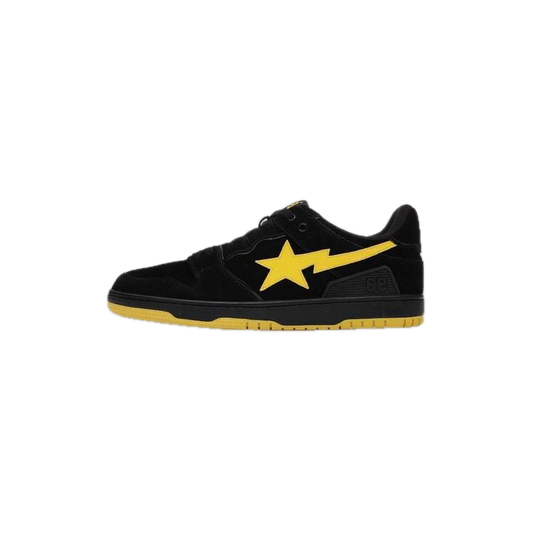 Sk8 Sta Black Electric Yellow