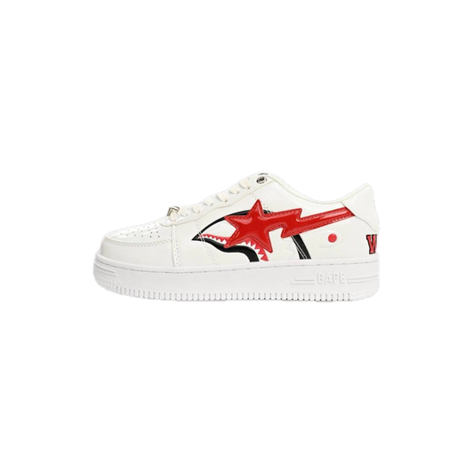 Bapesta Low 'White Shark Face'